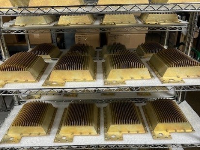 metal finishing services product on shelves